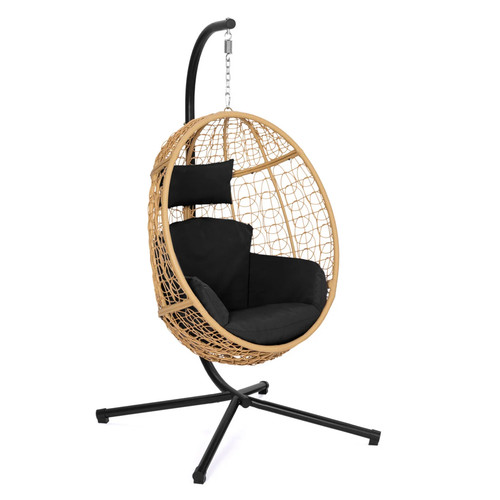 Fauteuil oeuf suspendu ajouré