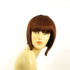 Perruque femme courte châtain - femme,