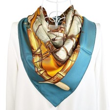 RARE Foulard vintage HERMES en