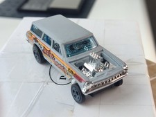 Hot Wheels '64 Chevy Nova Wagon Gasser Malaysia Vintage Retro Car, Small Car