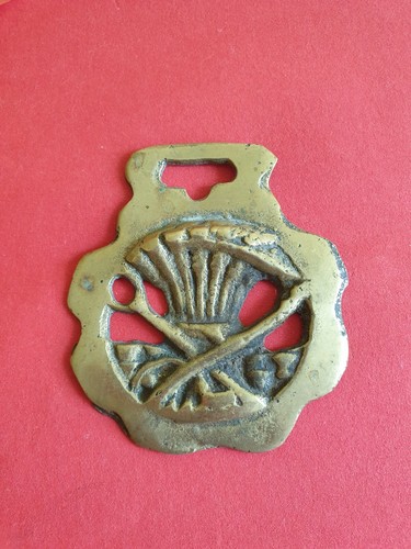 Cast horse brass - with, of