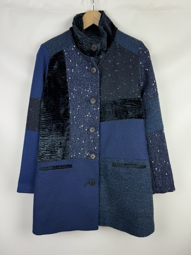 Veste trench coat patchwork - trench-coat,