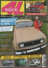4L MAGAZINE 59 R4 EXPORT 1967