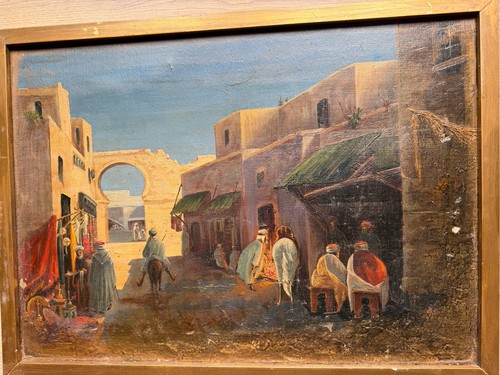 Huile sur toile - peinture, hst