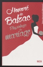 PHYSIOLOGIE DU MARIAGE Honoré de Balzac Roman Erotique sexy