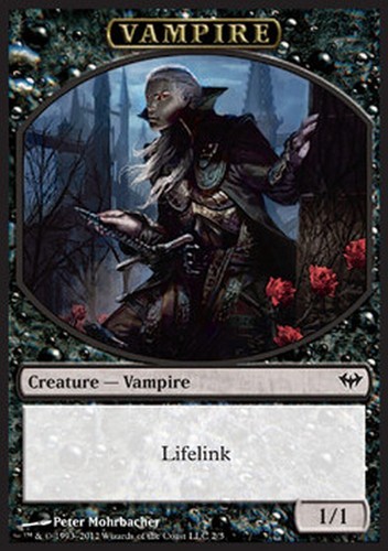 Mrm vampire token black - vampire,