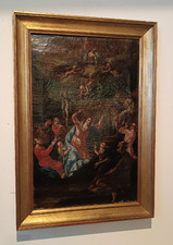 Peinture Ancienne - Huile Sur