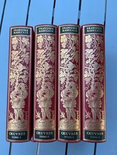 JEAN DE BONNOT / FRANCOIS RABELAIS- OEUVRES / TOMES 1 A 4 / 1973