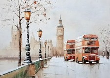 Affiche d'art mural vintage