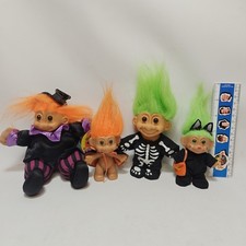 Halloween Trolls Doll Lit Of 4