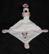 🍀Doudou Plat Minnie Blanc