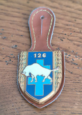 Insigne 126° RI Régiment