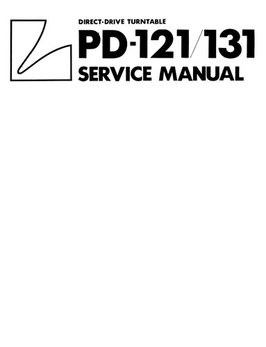 Manuel service pour - manuel, luxman