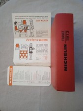 Guide Michelin 1973 Courrier et Marque Pages 