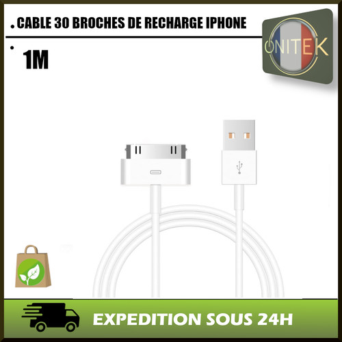 Cable usb chargeur iphone - cable,