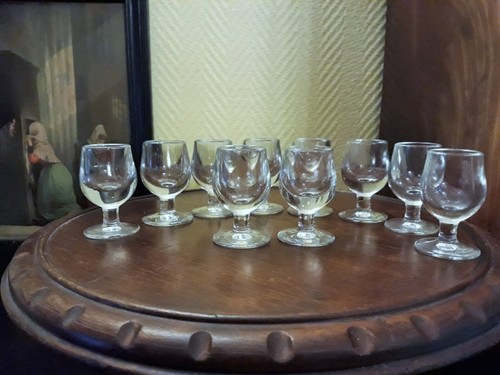 Lot verres liqueur bistrot - lot,