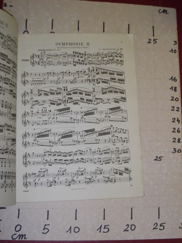 Partition piano deuxième - m,