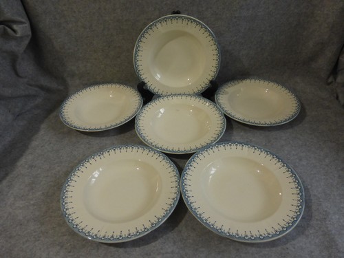 Assiettes creuses - 6,