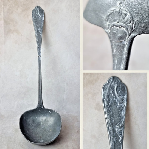 Louche ancienne manche - ancienne,
