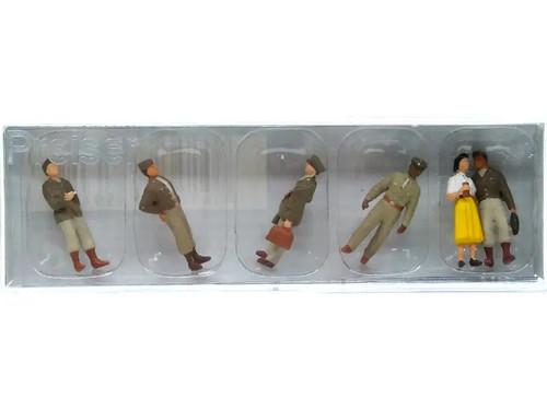 Preiser soldats 1950 - us,