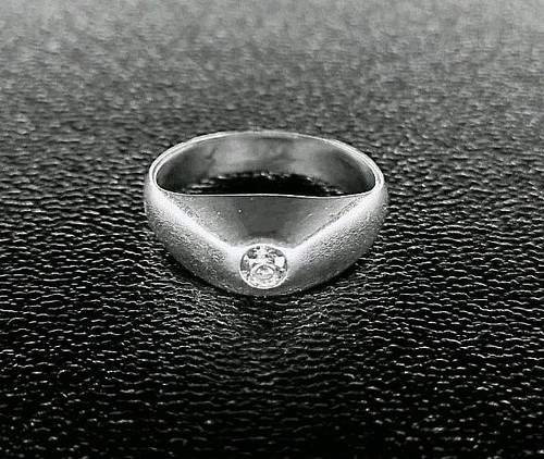 Ancienne bague solitaire - ancienne,