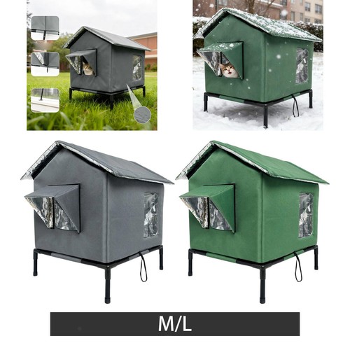 Niche pour chat - , d'extérieur