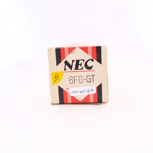Tube nec 6f6gt getter - x,