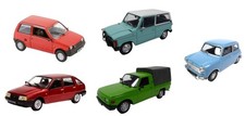 Lot 5 Voitures miniatures 1/43 Europe de l'est ARO LADA Wartburg IZ Morris Mini