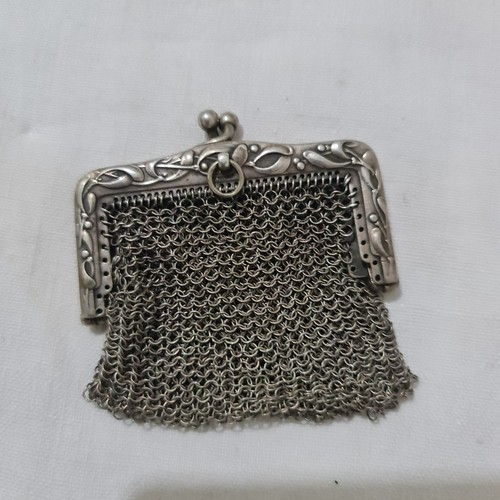Porte monnaie ancien argent - ancien,