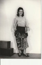 TIRAGE PHOTO	argentique amateur 1960	FEMME NUE NU ARTISTIQUE  9x13cm