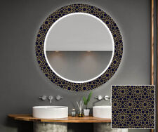 Miroir rond Décoratif Avec