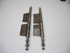 paire grosse fiche a larder charniere penture gond porte fer forgé 18th n°4