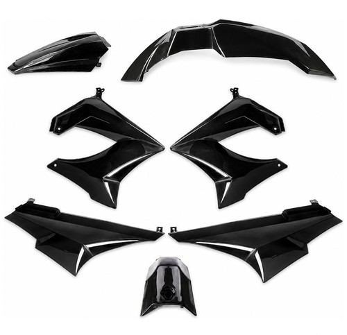 Carénage derbi senda noir kit