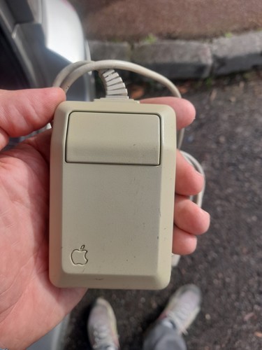Apple mouse iic - iic, vintage