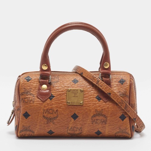 Sac boston mcm cognac - mcm,