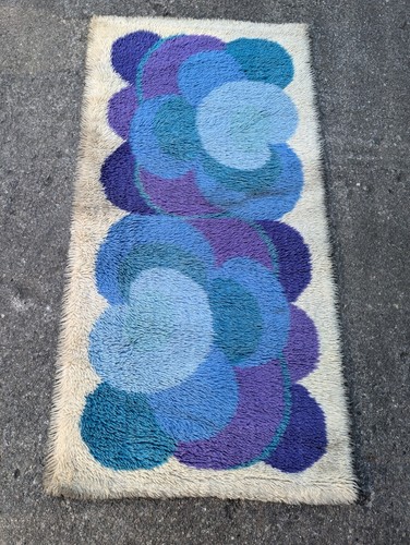 Tapis vintage shag - shag, 70