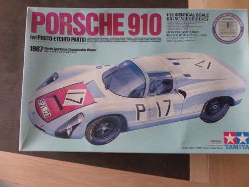 Tamiya porsche 910 - 1/12,