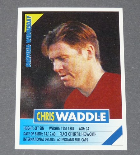 251 chris waddle - waddle, sheffield