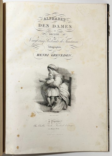 Grevedon henri alphabet - "alphabet, des