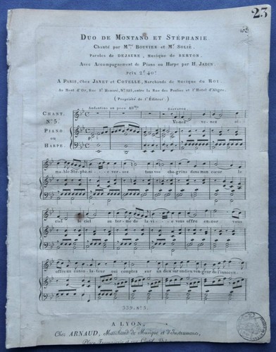 Berton opéra montano - berton,