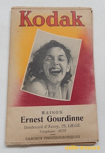 Ancienne pochette photo kodak - ancienne,