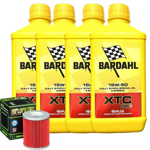Kit huile bardahl xtc 15w50 - kit,