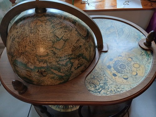 Table bar globe - terrestre, en