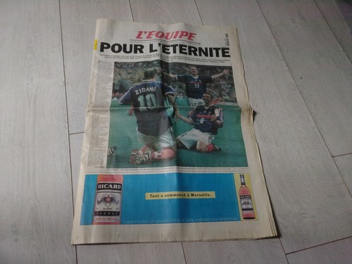 Journal equipe 13 juillet - l'equipe,