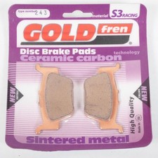 Plaquette de frein Gold Fren