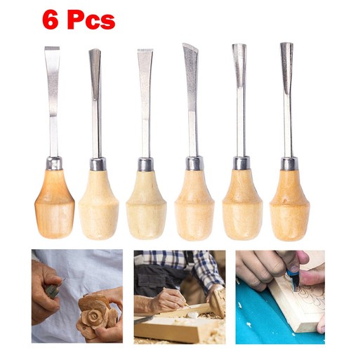 Wood carving main - main, outil