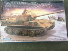 Très rare - PANTHER G Tardif STEEL WEELS - Kit GUNZE SANGIO- 1/35