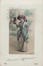 CP SOUVENIR AFFECTUEUX FEMME