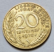 Pièce de monnaie 20 Centimes