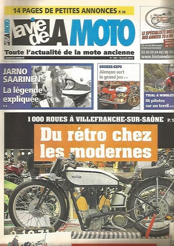 Vie moto n 788 - de, la
